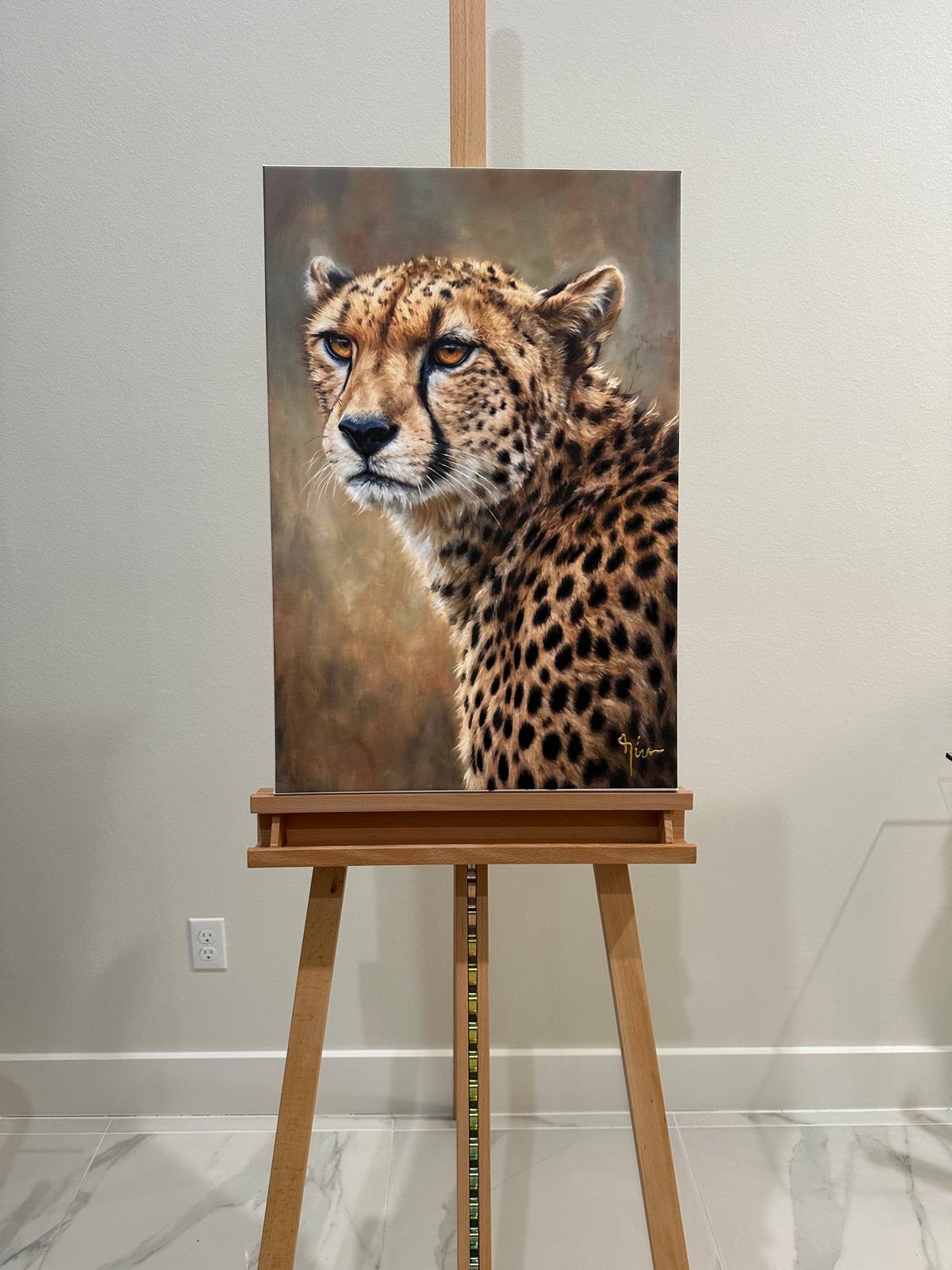 CHEETAH`S GRACEFUL POSE